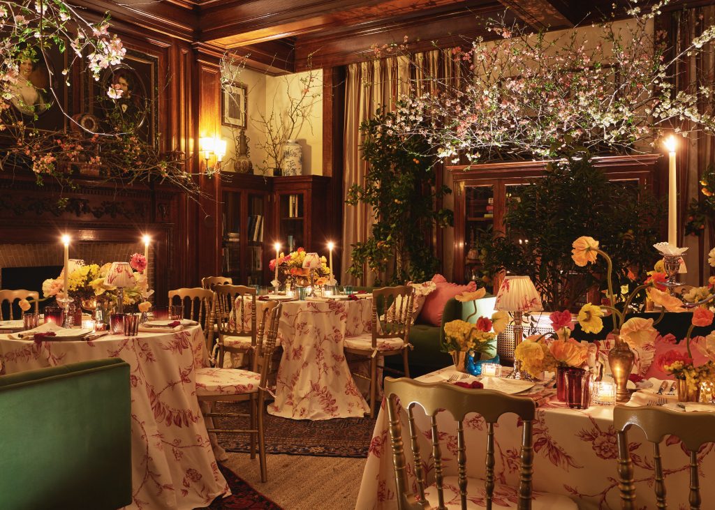 Restaurant with tables